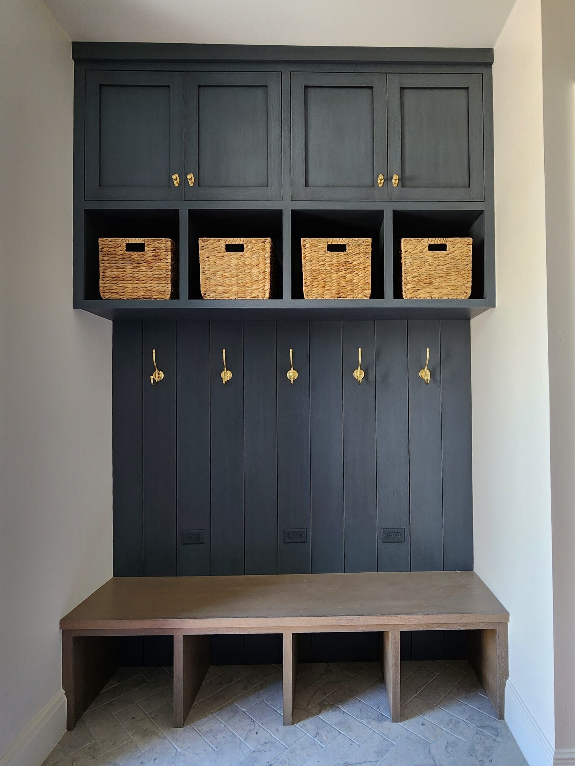 Custom mud room cubbies — Westgate Woodworks