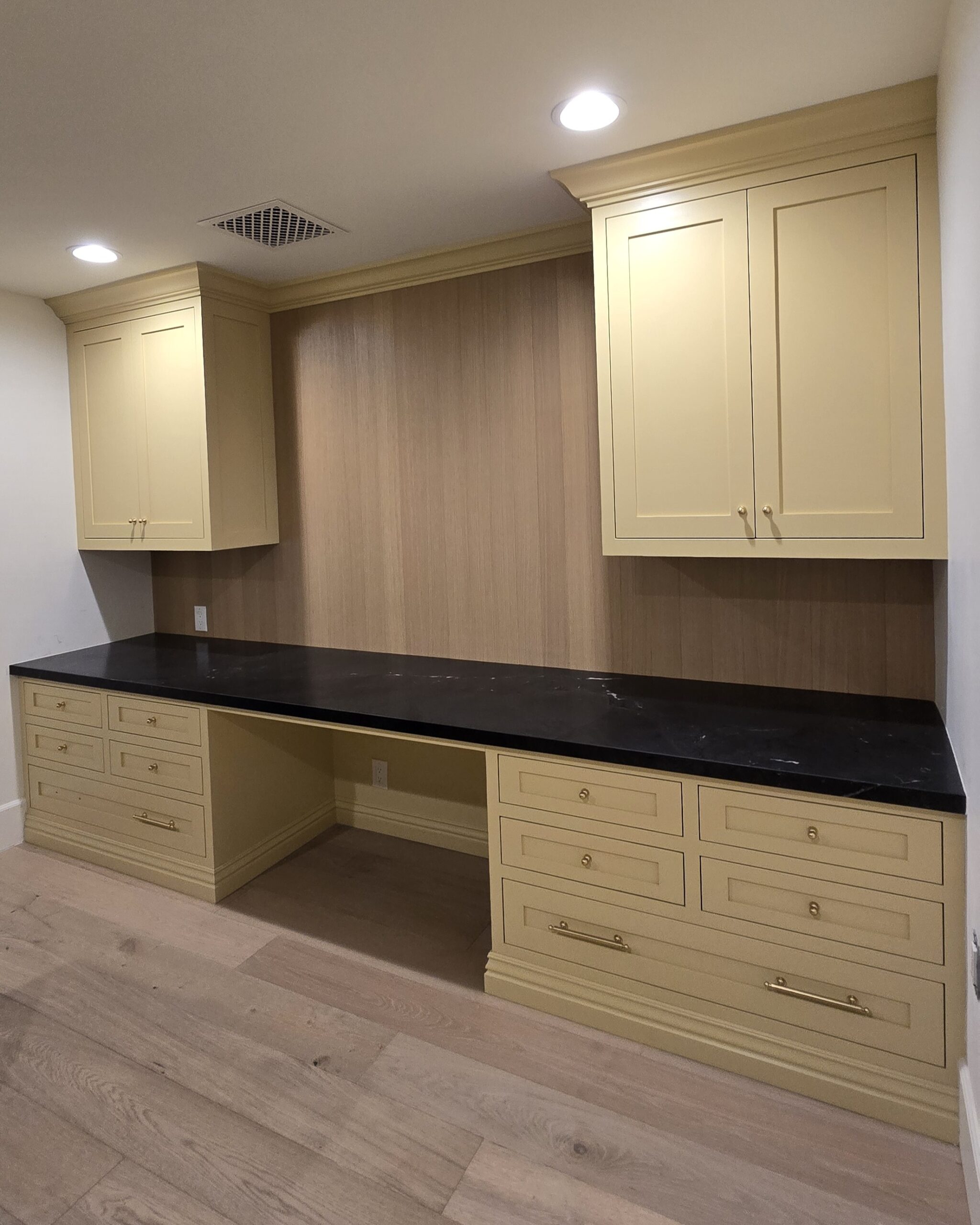 Custom desk cabinetry — Westgate Woodworks